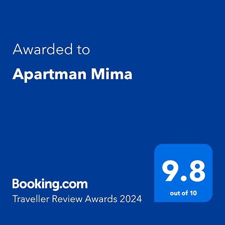 סומבור Apartman Mima מראה חיצוני תמונה
